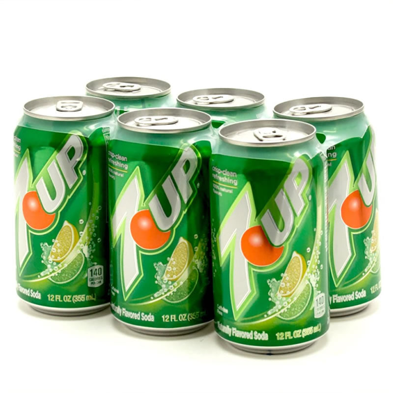 7-UP Original 12 oz Can (6 pack) Case