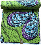 Authentic African Polyester Ankara Kente Wax Print 6 Yards (ADWAXDA)