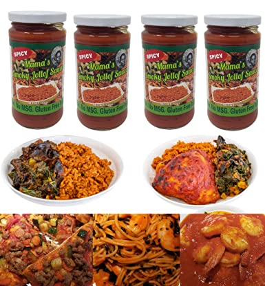 Mama's Jollof Sauce Pack of 4