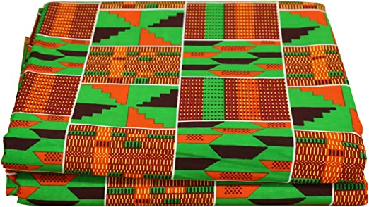 Authentic YLT Wax African Wax Fabric Print 6 Yards