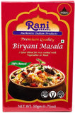Rani Biryani Masala Curry (7-Spice Blend for Indian Rice Dishes, Pullao / Pilau) 1.75oz (50g) ~ All Natural | Vegan | No Colors | Gluten Friendly | NON-GMO | Indian Origin (50g - Spice Blend)