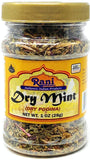 Rani Dry Mint Leaves (Podina Leaf) Spice, Dried Herb 1oz (28g) All Natural ~ Gluten Friendly | NON-GMO | Vegan | Indian Origin