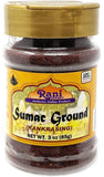 Rani Sumac (Sumak) Spice Ground Powder 3oz (85g) ~ All Natural, Salt-Free | Vegan | No Colors | Gluten Friendly | NON-GMO