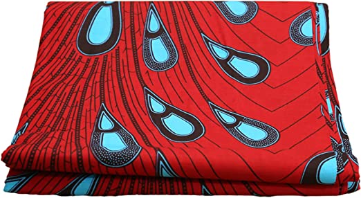 Authentic YLT Wax African Wax Fabric Print 6 Yards