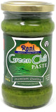 Rani Green Chilli Cooking Paste 10.58oz (300g) ~ Vegan | Glass Jar | Gluten Free | NON-GMO | No Colors | Indian Origin