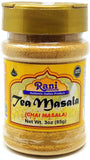 Rani Tea (Chai) Masala Indian Spice Blend 3oz (85g) ~ All Natural | Vegan | Gluten Friendly | Salt & Sugar Free | NON-GMO | No Colors | Indian Origin