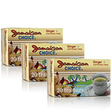 Jamaican Choice Ginger Tea 20 bags (3 Pk)