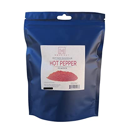 Mbariket Nigerian African Spicy Hot Ground Red Pepper