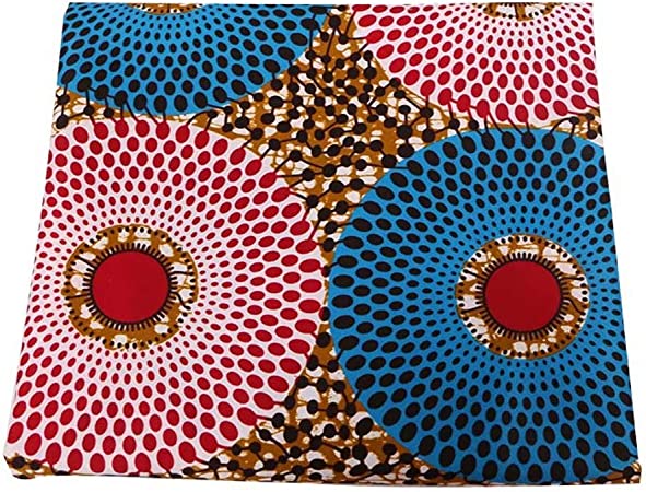Authentic African Polyester Wax Print 6 Yards