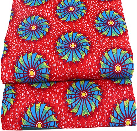 Authentic Realwax African Fabric Print 6 Yards