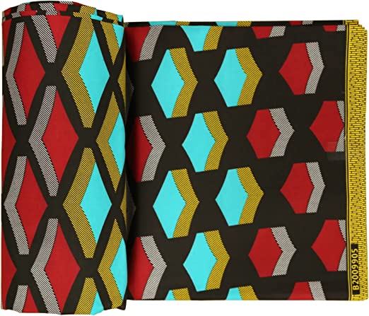 Authentic YLT Wax African Wax Fabric Print 6 Yards