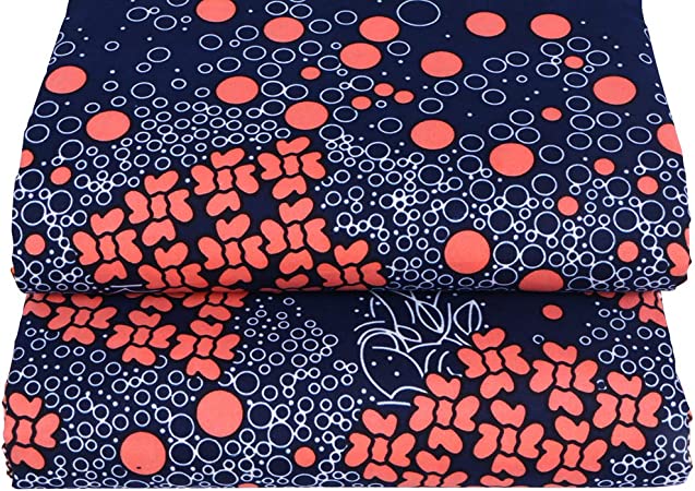 Authentic Realwax African Fabric Print 6 Yards