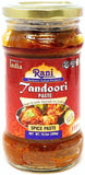 Rani Tandoori Paste (No Colors) 10.5oz (300g) Glass Jar ~ For Tandoori Chicken, Chicken Tikka, Paneer Tikka | All Natural | NON-GMO | Vegan | Gluten Free | Indian Origin, Cooking Spice Paste
