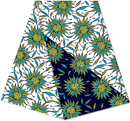 Authentic African Ankara Wax Print 6 Yards