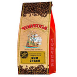 TORTUGA Caribbean Rum Cream Flavored Coffee- Roasted and Ground Coffee 10oz