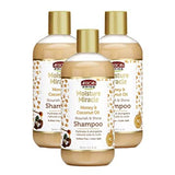 African Pride Moisture Miracle Honey & Coconut Oil Shampoo (3 Pack)