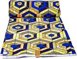 Authentic BintaRealWax African Ankara Fabric Print 6 yards