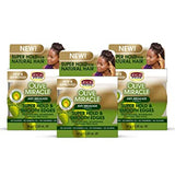 African Pride Olive Miracle, Silky Smooth Edges (3 Pack)