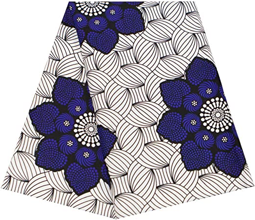 Authentic African Polyester Wax Print 6 Yards