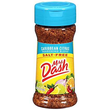Dash Salt-Free Seasoning Blend, Caribbean Citrus, 2.4 Ounce