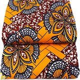 Authentic Realwax African Fabric Print 6 Yards