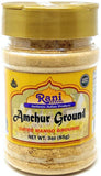 Rani Amchur (Mango) Ground Powder Spice 3oz (85g) ~ All Natural, Indian Origin | No Color | Gluten Friendly | Vegan | NON-GMO | No Salt or fillers
