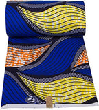 Authentic BintaRealWax African Ankara Fabric Print 6 yards