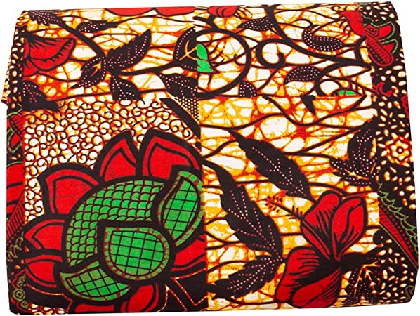 Authentic African Polyester Wax Print 6 Yards