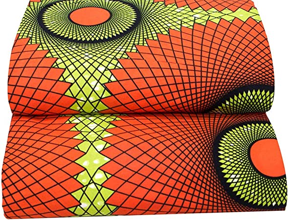 Authentic Realwax African Fabric Print 6 Yards