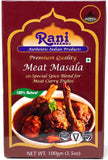 Rani Meat Curry Masala 21-Spice Blend 3.5oz (100g) ~ All Natural | Vegan | No Colors | Gluten Friendly | NON-GMO | Indian Origin