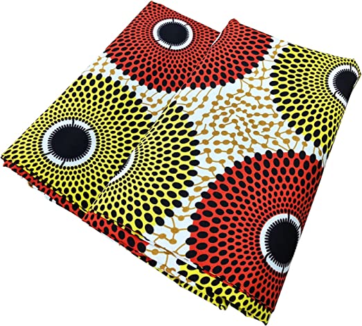 Authentic YLT Wax African Wax Fabric Print 6 Yards