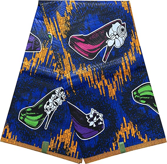 Authentic African Ankara Wax Print 6 Yards