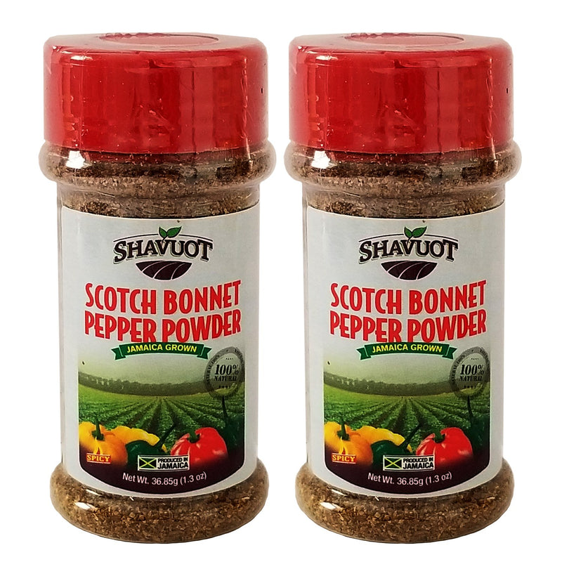 Shavuot Jamaican Scotch Bonnet Pepper Powder (2 Pack)