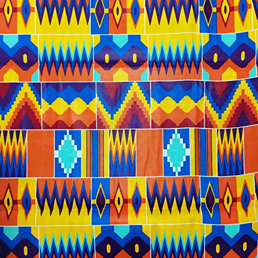 Authentic YLT Wax African Wax Fabric Print 6 Yards
