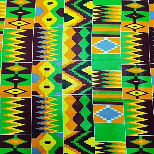 Authentic YLT Wax African Wax Fabric Print 6 Yards
