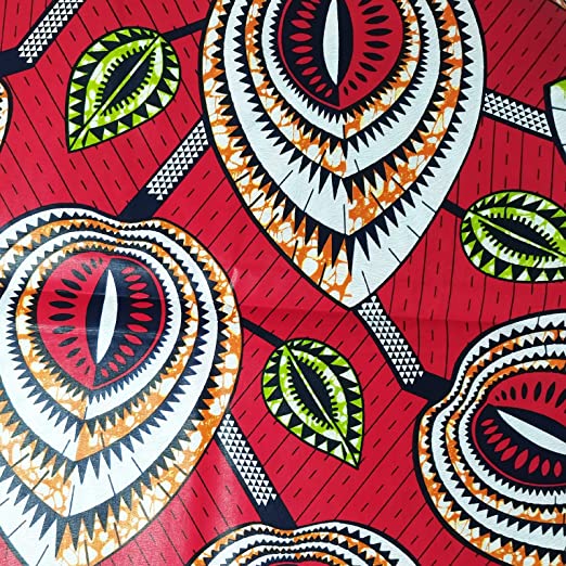 Authentic YLT Wax African Wax Fabric Print 6 Yards