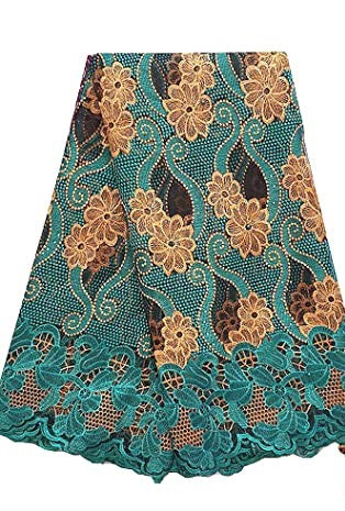 Authentic Nigerian Lace Fabric 5 Yards