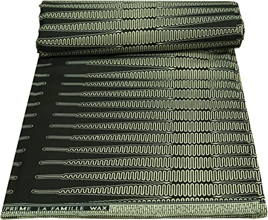 Authentic YLT Wax African Wax Fabric Print 6 Yards