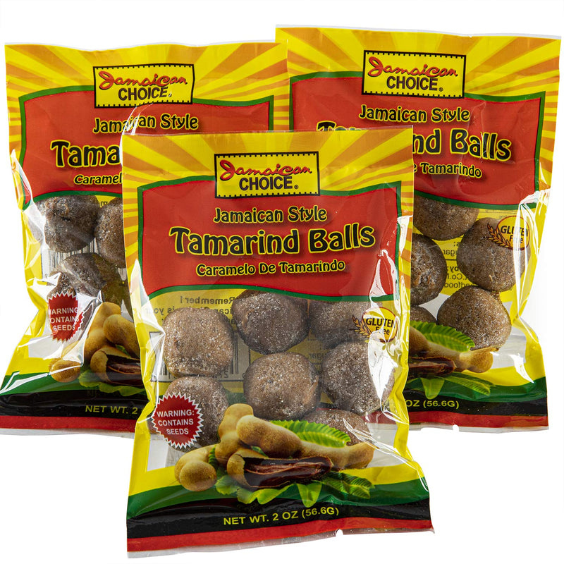 Jamaican Choice Jamaican Style Tamarind Balls Sweet and sour
