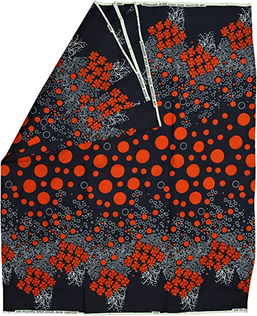 Authentic YLT Wax African Wax Fabric Print 6 Yards