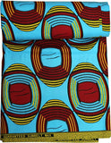 Authentic YLT Wax African Wax Fabric Print 6 Yards