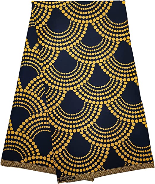 Authentic YLT Wax African Wax Fabric Print 6 Yards