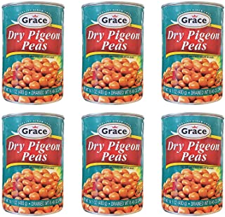Grace Dry Pigeon Peas 6 pack