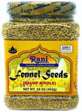 Rani Fennel Seeds (Saunf Sabut) Whole Spice 16oz (454g) All Natural ~ Gluten Friendly | NON-GMO | Vegan | Indian Origin