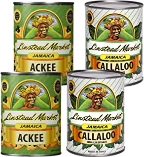 Linstead Market Jamaica Ackee and Callaloo 19oz Variety 4-Pack