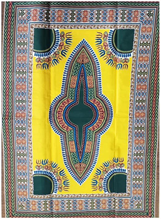 Authentic YLT Wax African Wax Fabric Print 6 Yards