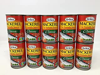 Grace Mackerel in Tomato Sauce (Classic) 10 Pack x 5.5oz