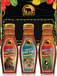 African Dream Foods African Hot Sauce Gift Pack (3 pack)