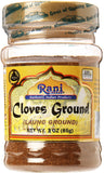 Rani Cloves Powder (Laung) Indian Spice 3oz (85g) PET Jar ~ All Natural, Gluten Friendly | NON-GMO | Vegan | Indian Origin