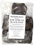 Our Earth's Secrets Premium Natural Raw African Black Soap, 5 lbs